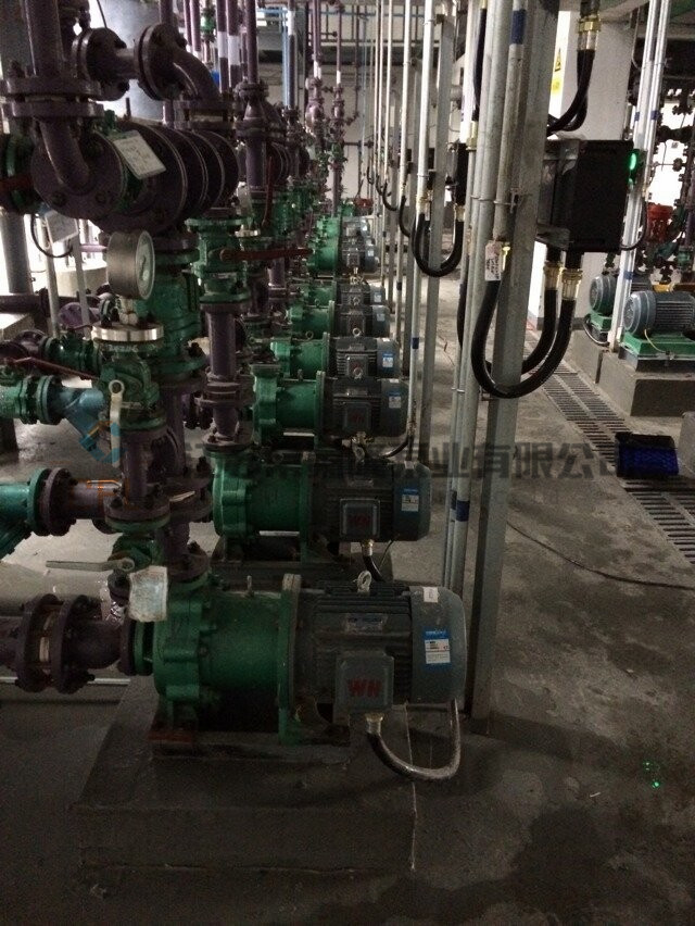 襯氟磁力泵使用現場 襯氟磁力泵使用現場